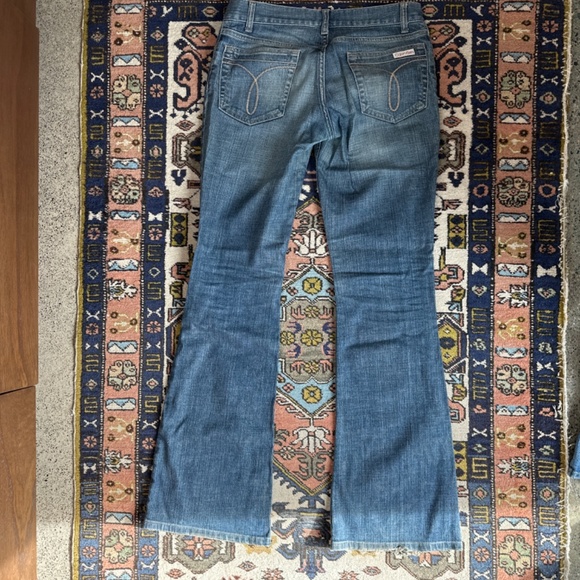 Vintage low rise Calvin Klein Y2K Flare Jeans - Picture 6 of 6